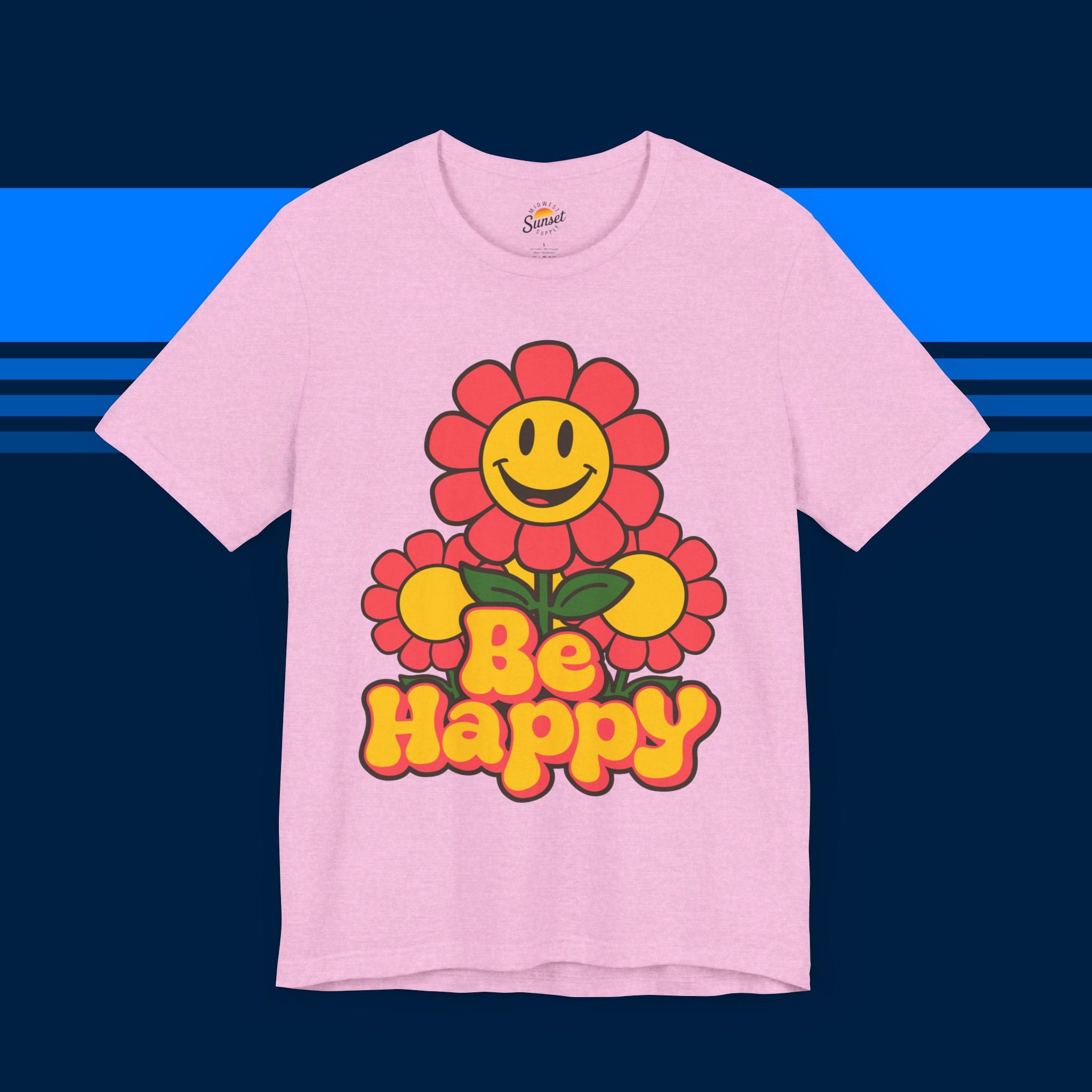 Be Happy Vintage Tee