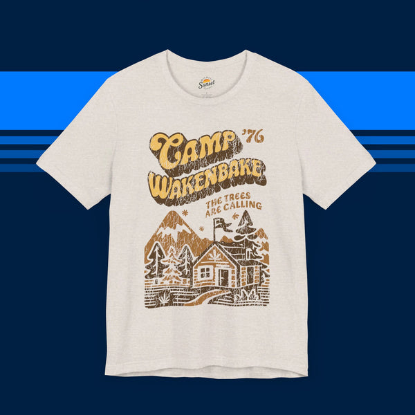 Camp Wakenbake '76 Vintage T-shirt