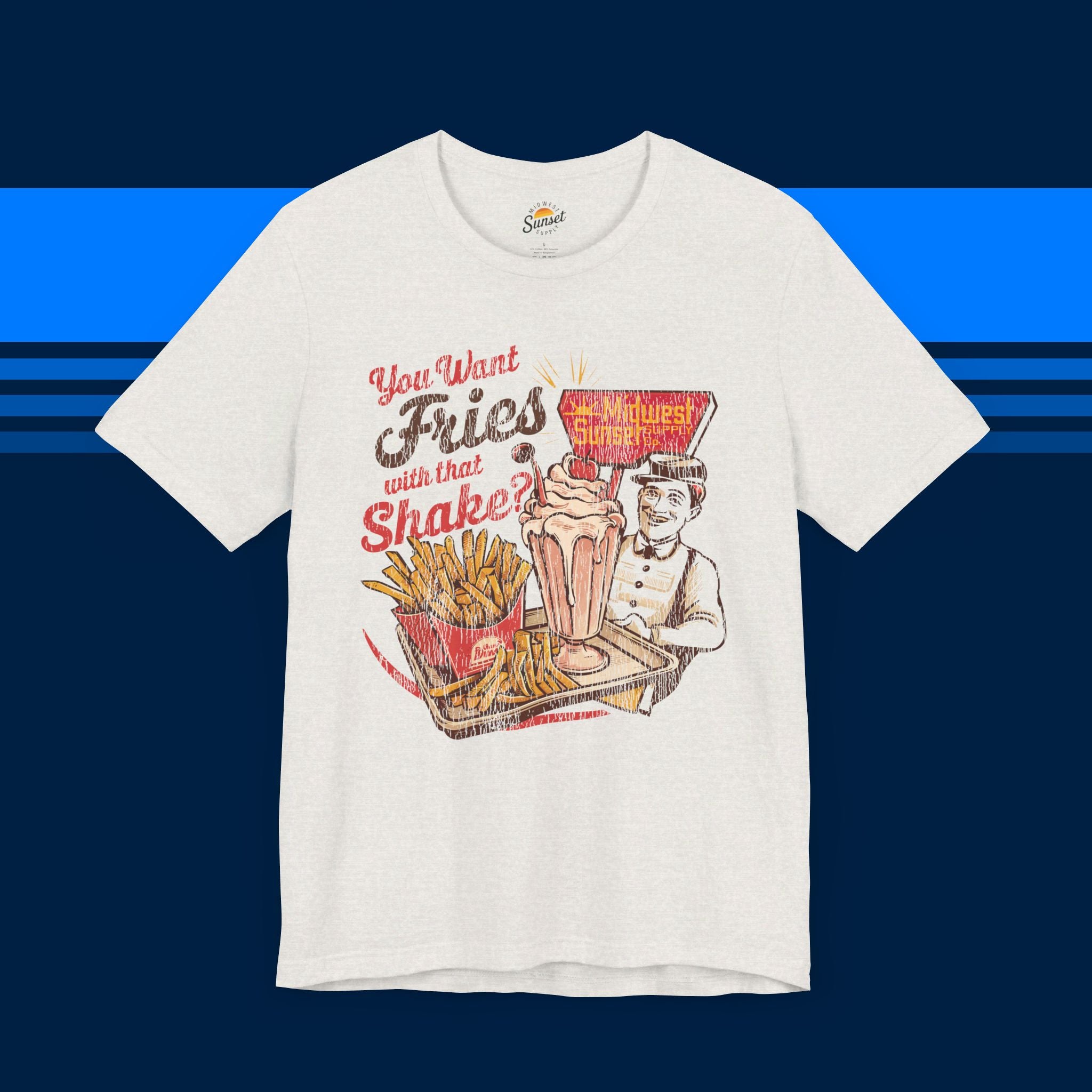 You Want Fries With That Shake Vintage T-shirt