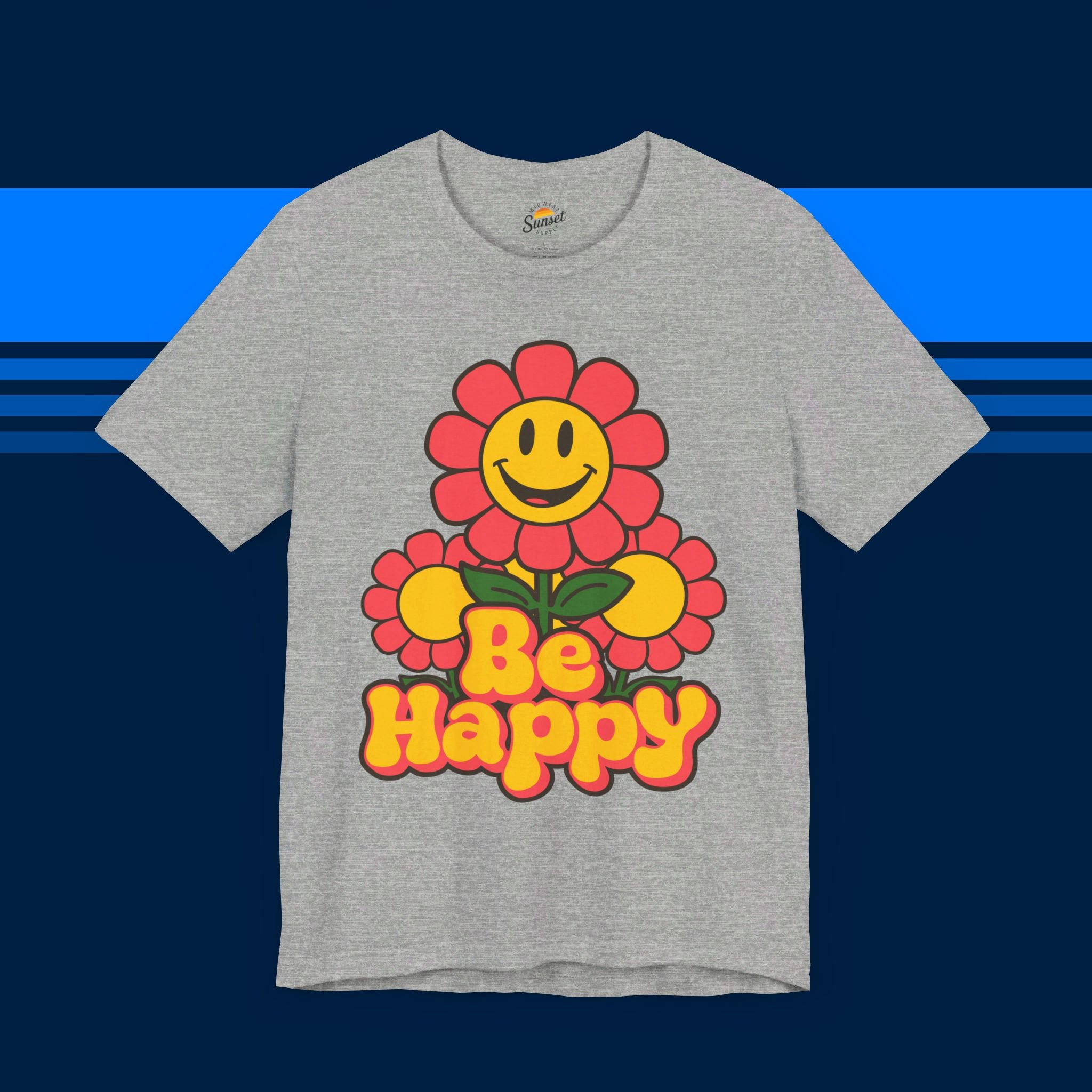 Be Happy Vintage Tee