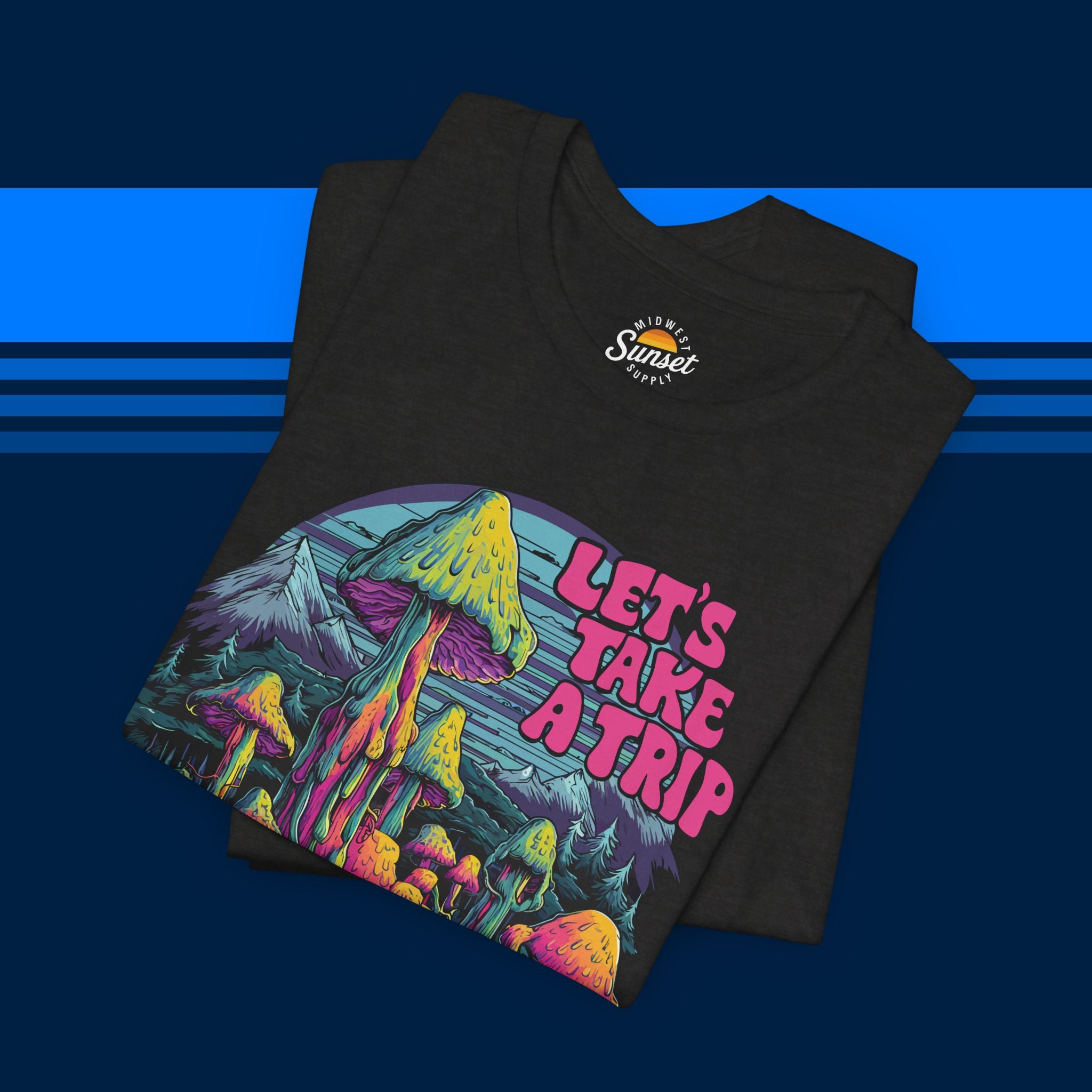 Let's Take a Trip Through the Woods Psychedelic T-shirt