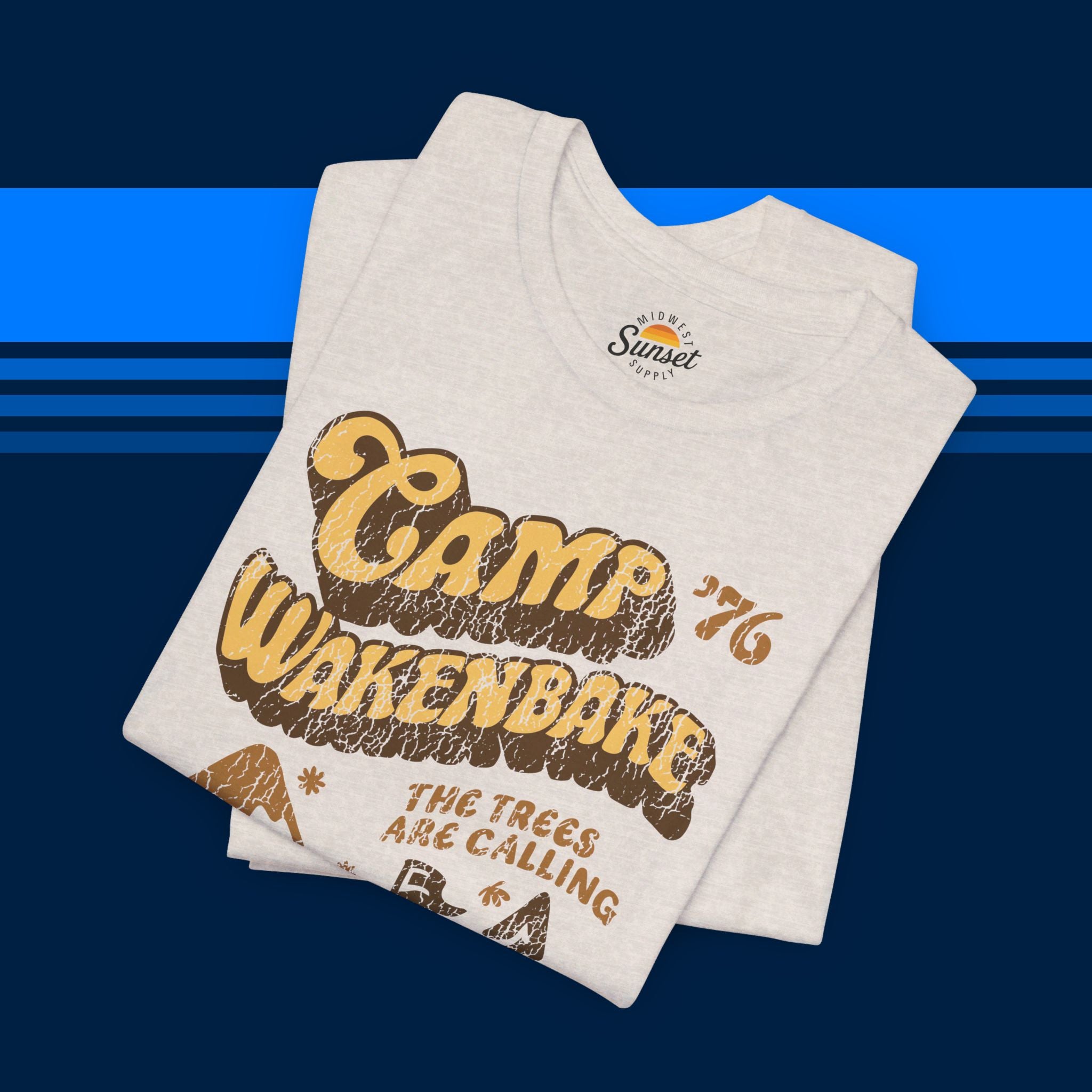 Camp Wakenbake '76 Vintage T-shirt